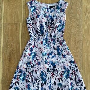 J. Crew Multicolor Floral Mini Dress